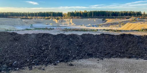 Kiesabbau der Firma Glück Kiesabbau der Firma Glück