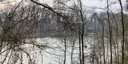 Erster Blick auf die Isar Erster Blick auf die Isar